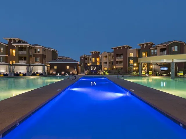 Heated pool and spas