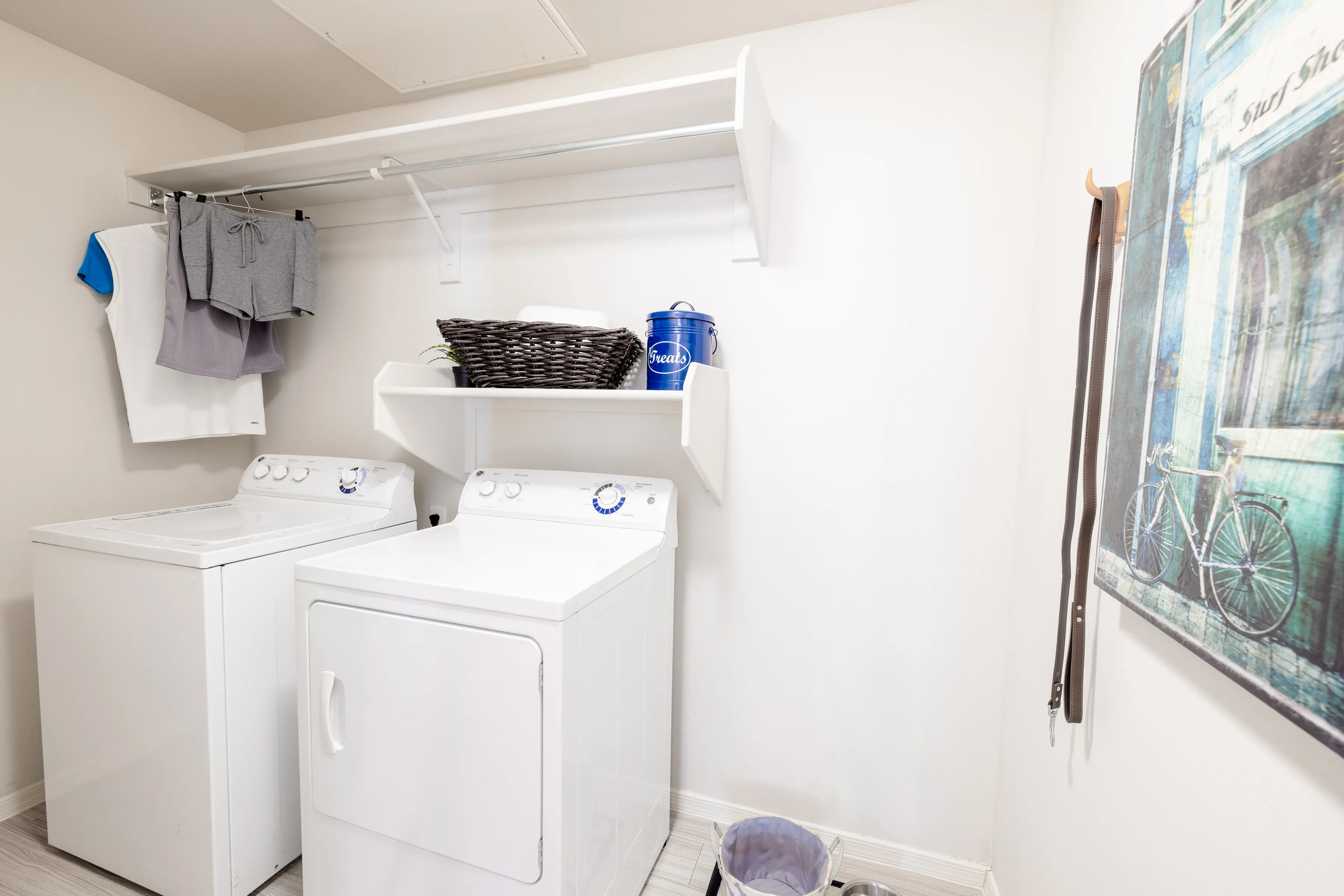 washer and dryer