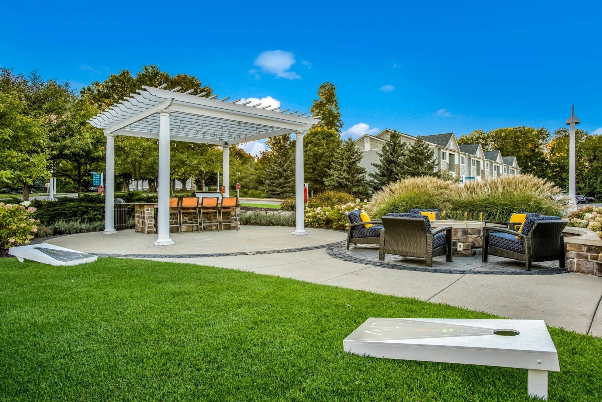 outdoor spaces