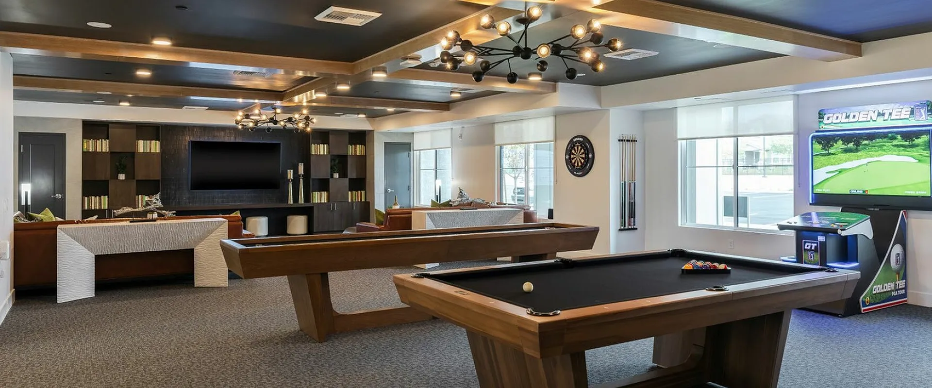 Pool Table in Clubhouse | Liv+ Union Peak | Phoenix, Arizona