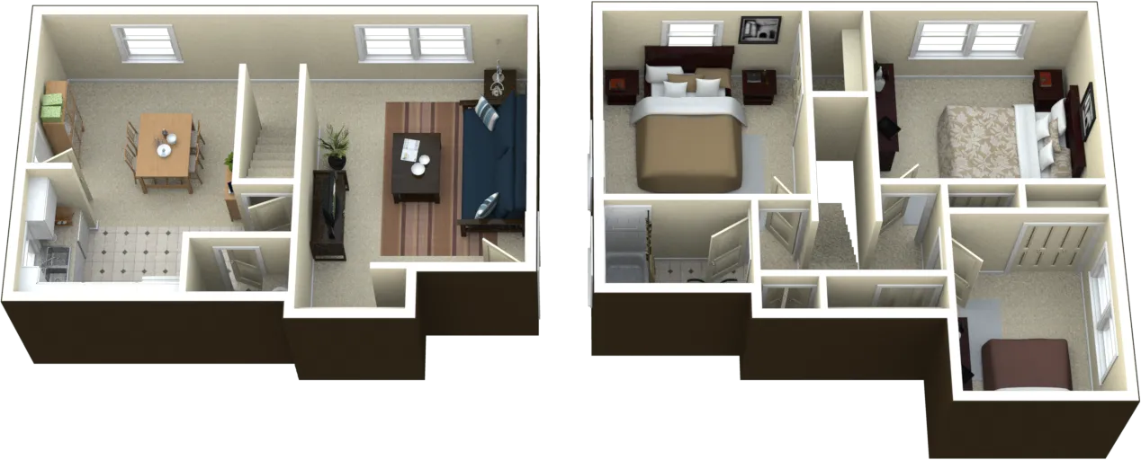 3 Bed Townhome