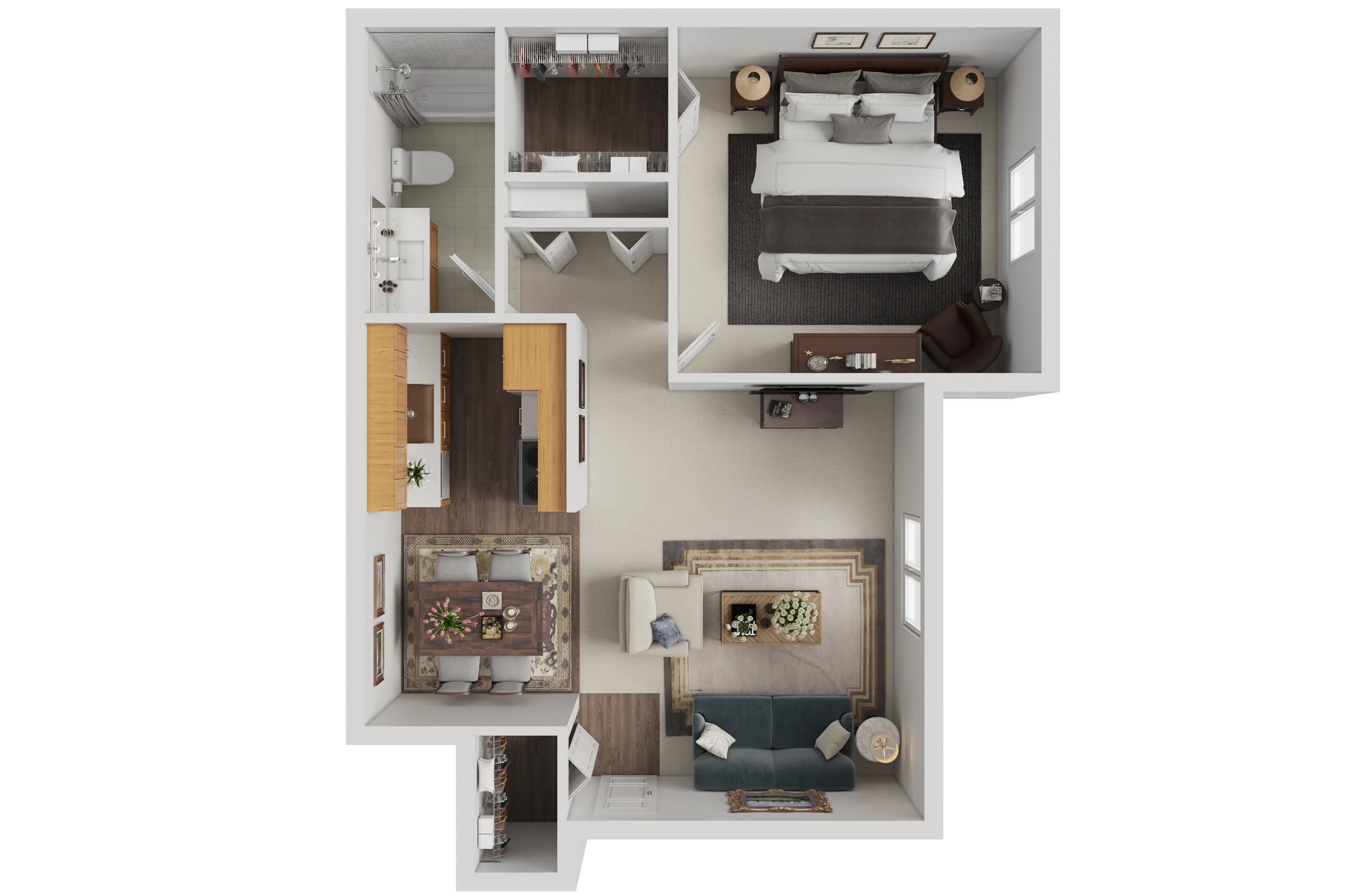 1 Bedroom Apartment