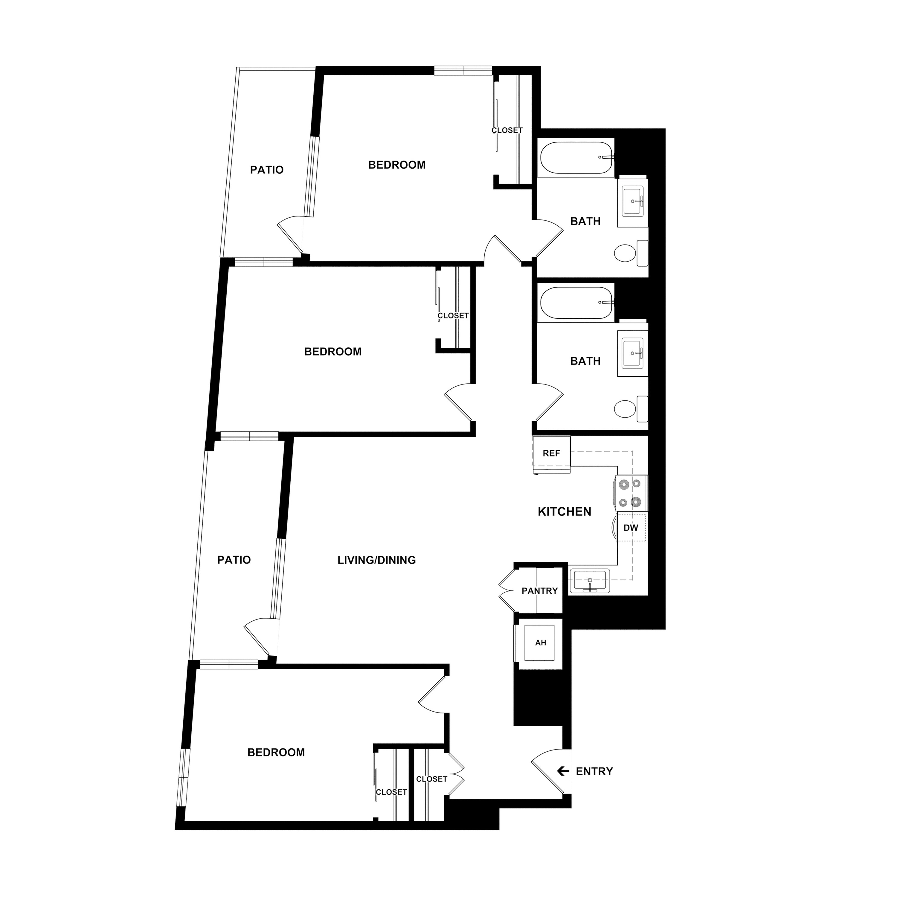 Santa Monica Studio Apartments | Floor Plans at The Wilson