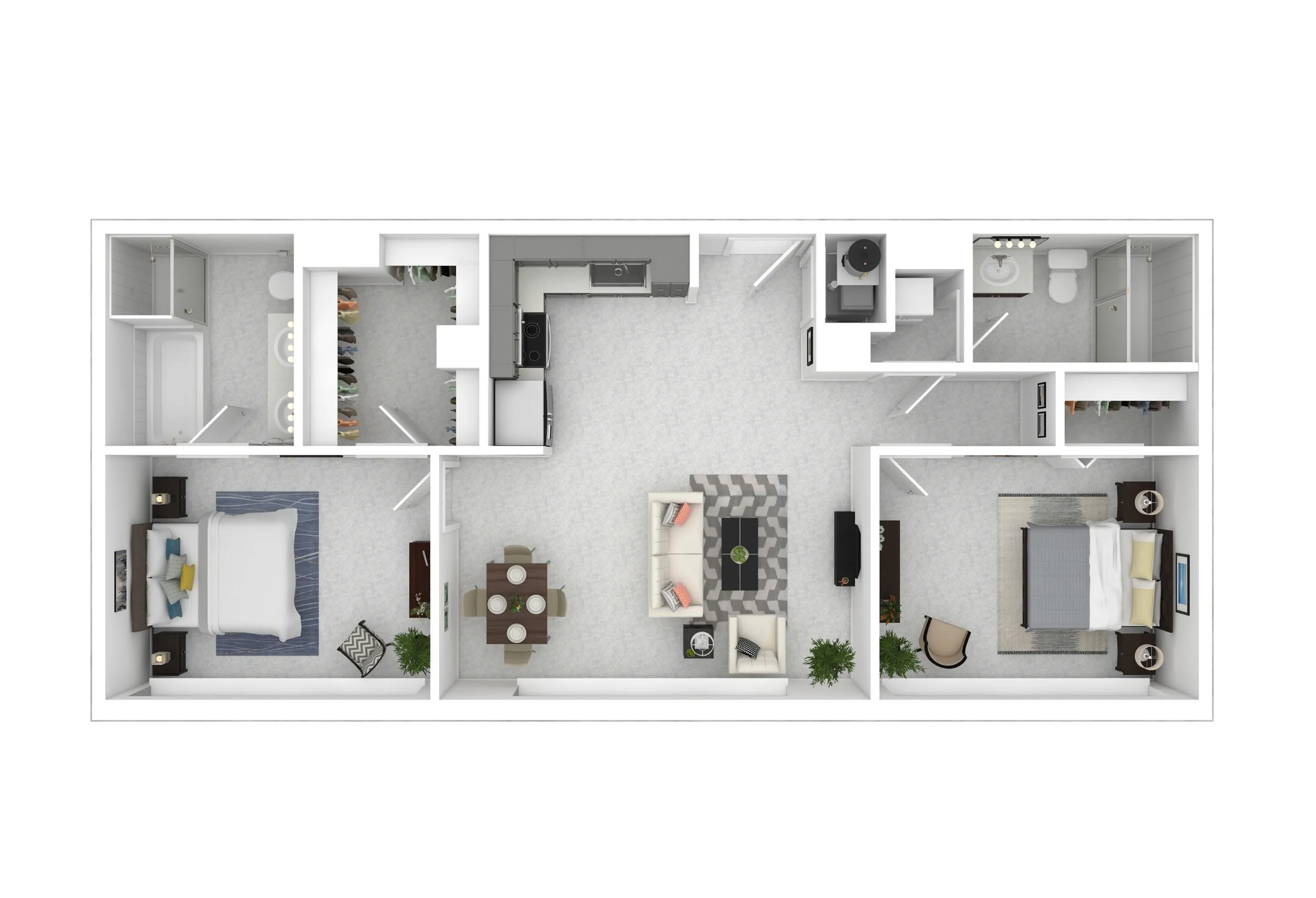 2 Bedroom 2 Bath