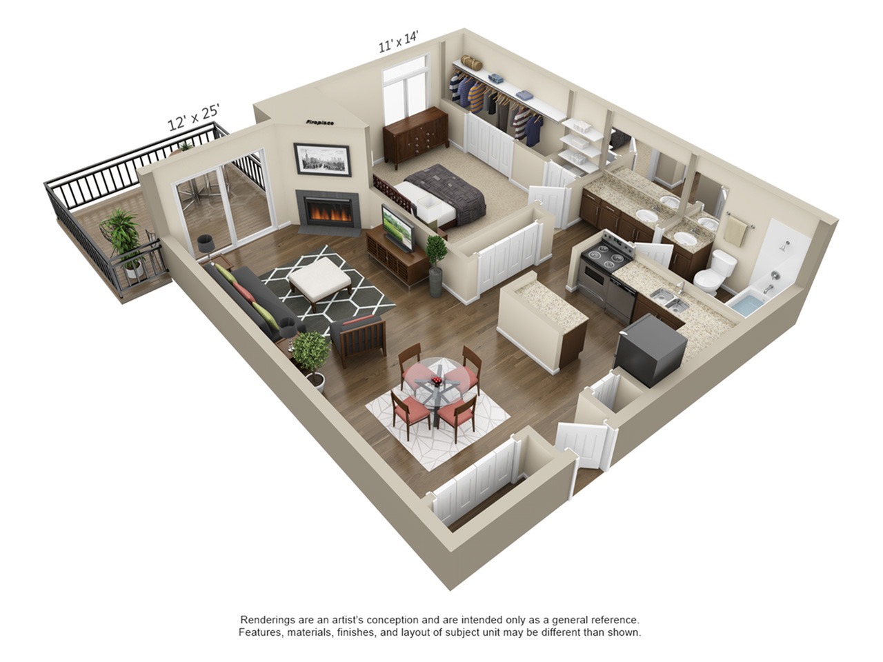 A3 Renovated Floor Plan