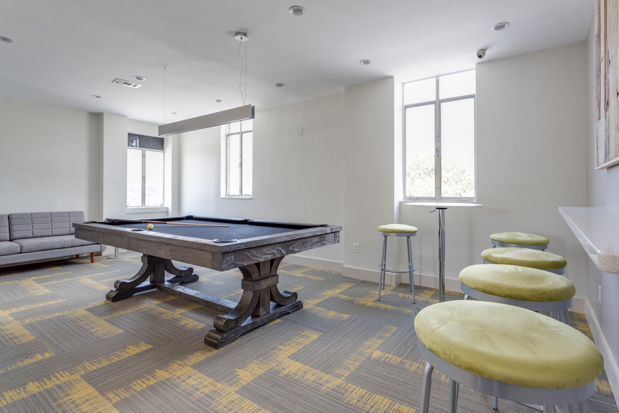 Game room at Park East Apartments in Adams Morgan
