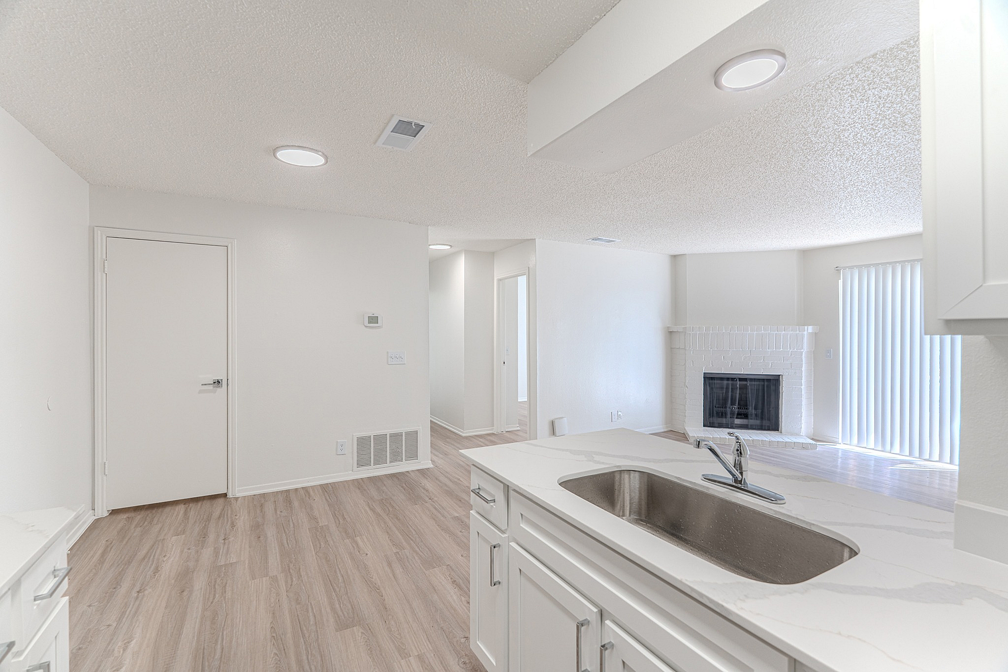 Renovated Kitchen/living room