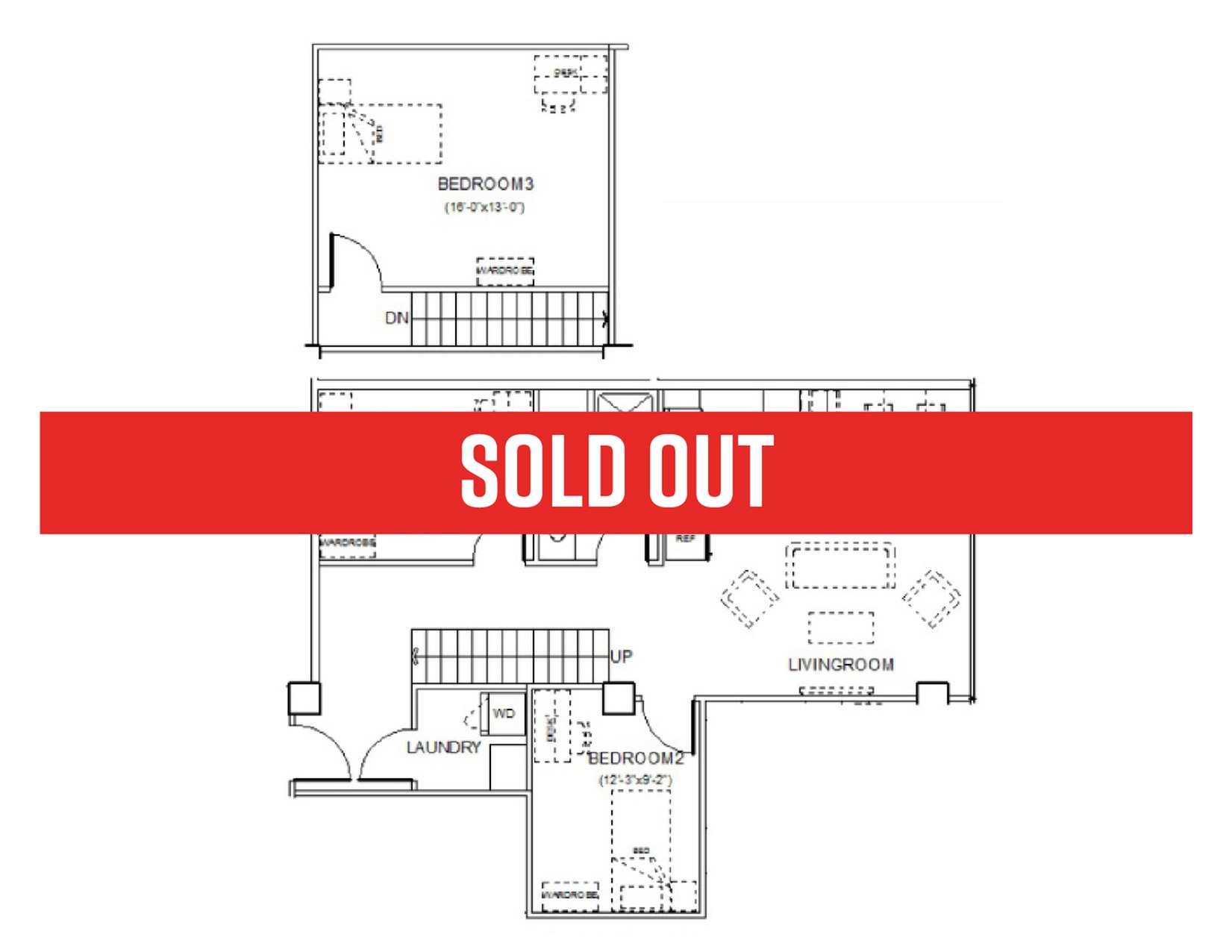 3BR/1BA - C3 - Sold Out