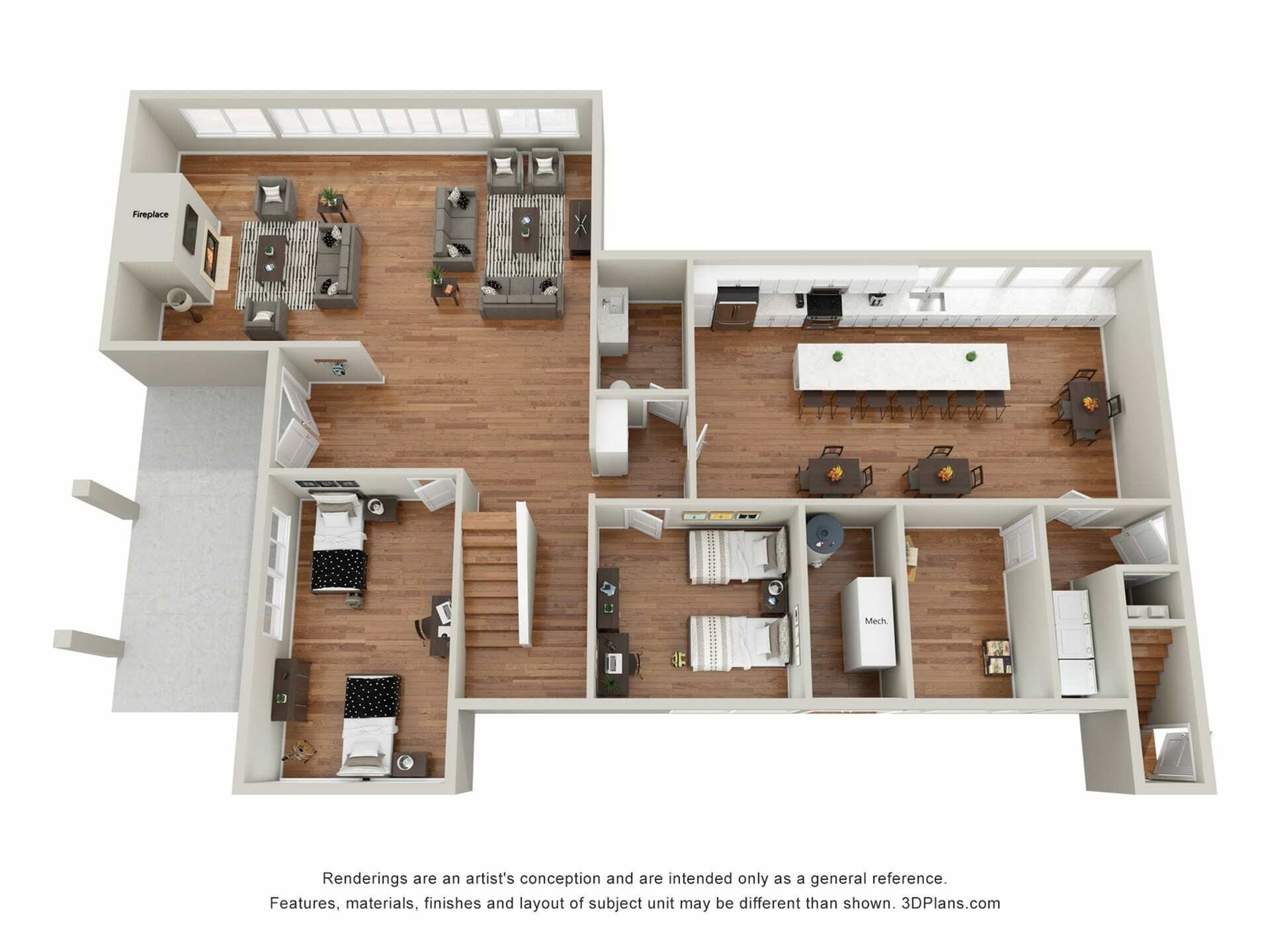 Main House Floor 1