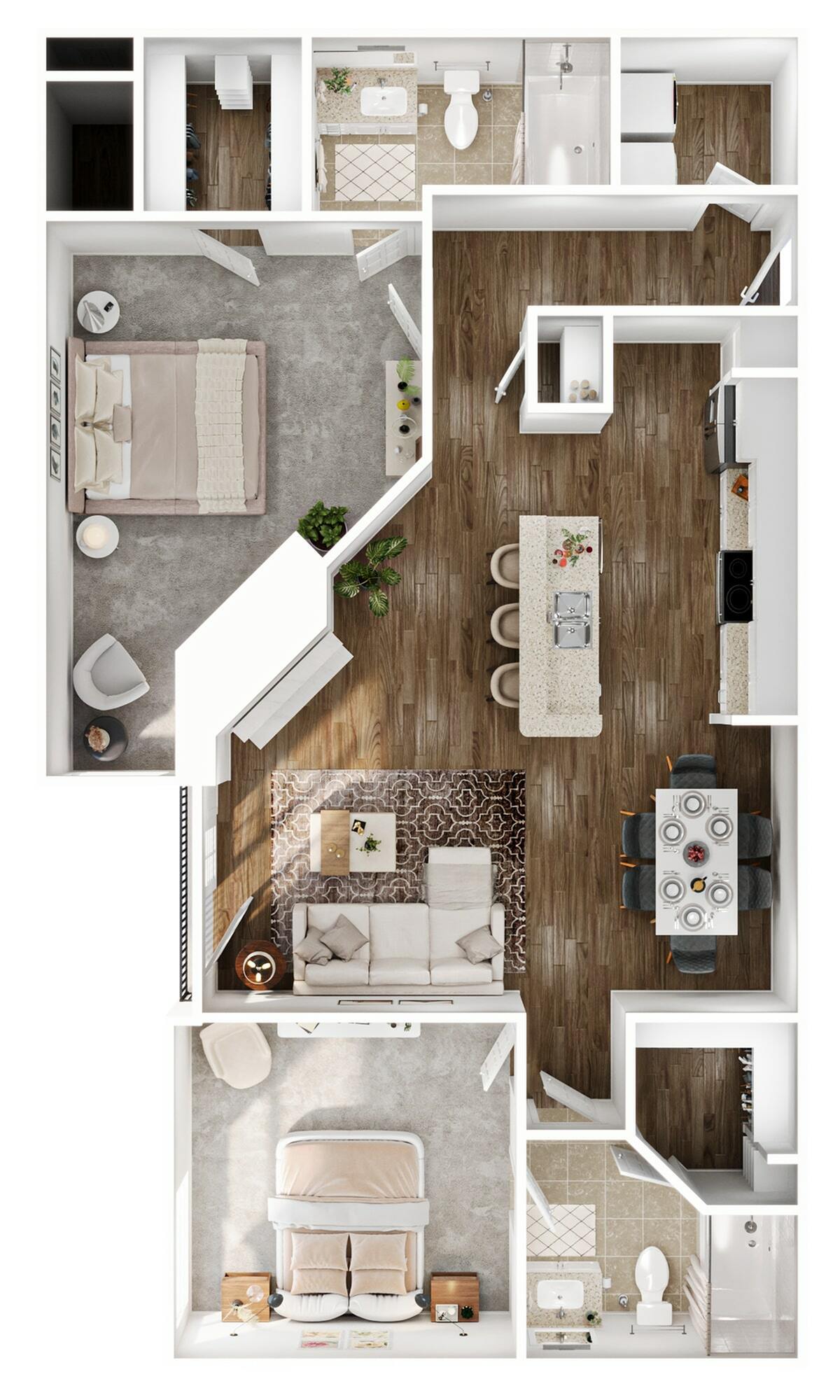 2BR/2BA - B1