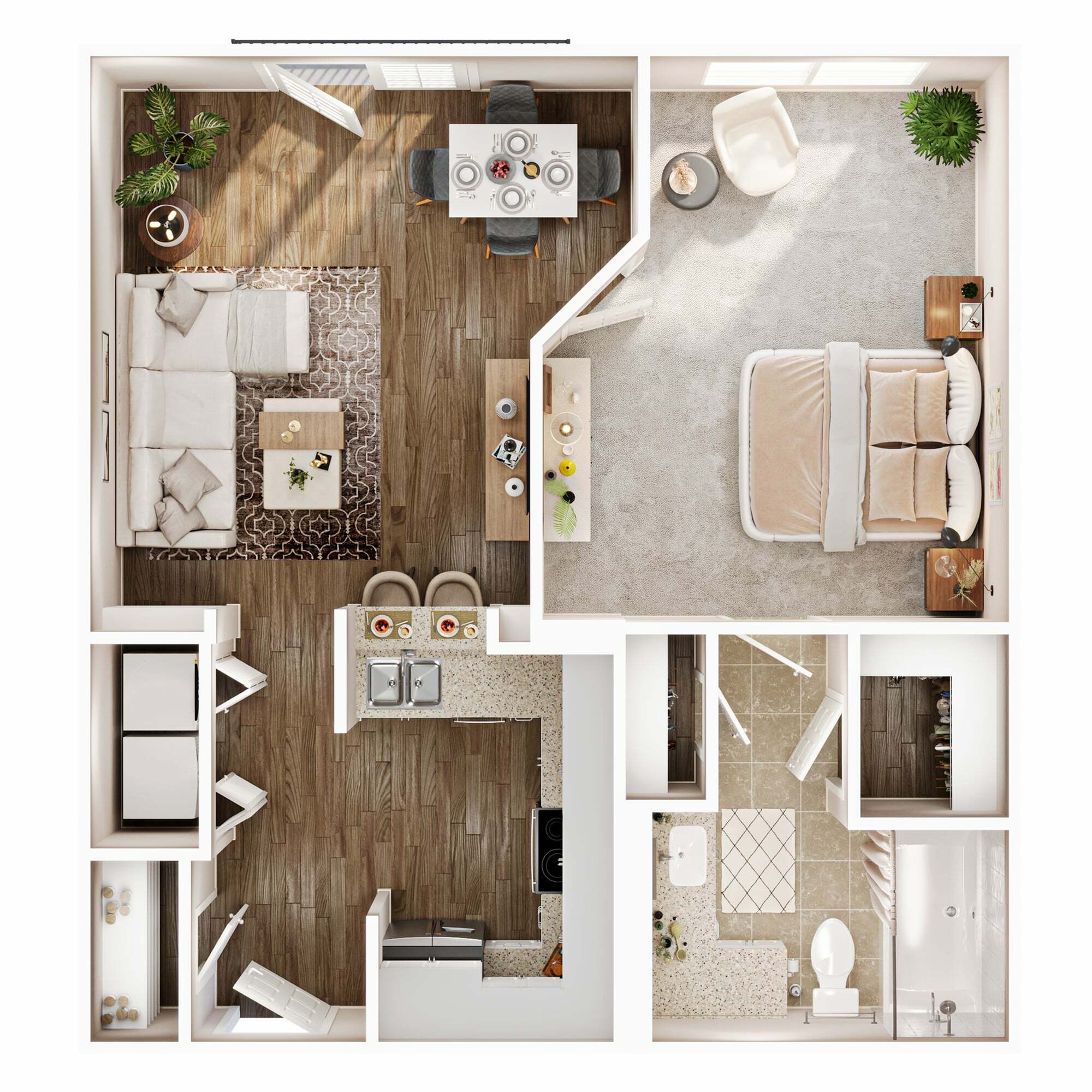 1BR/1BA - A3
