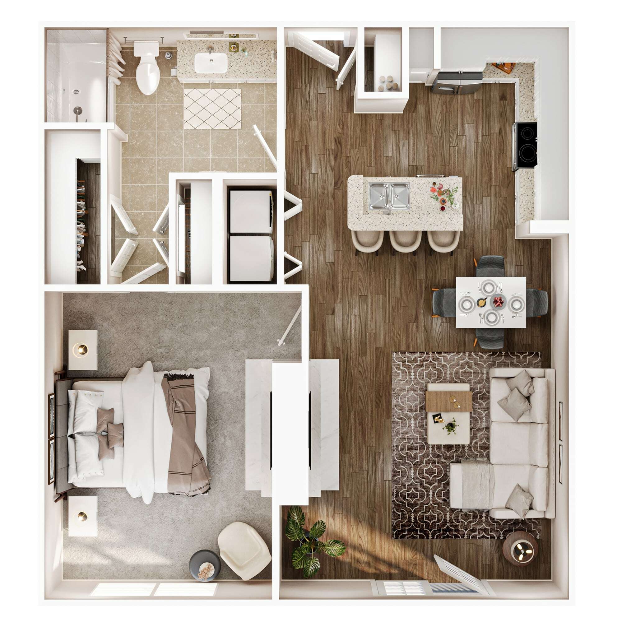 1BR/1BA - A6