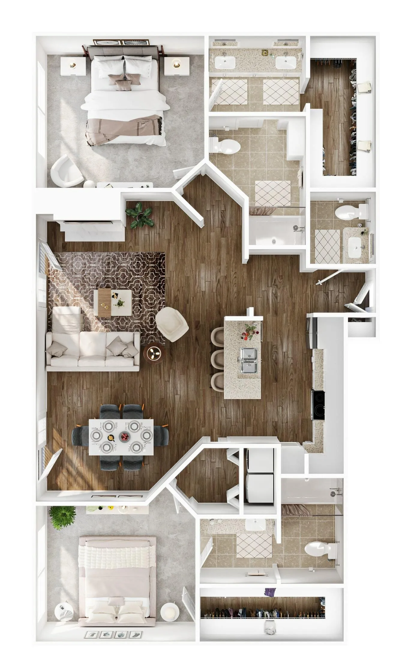 2BR/2.5BA - B5