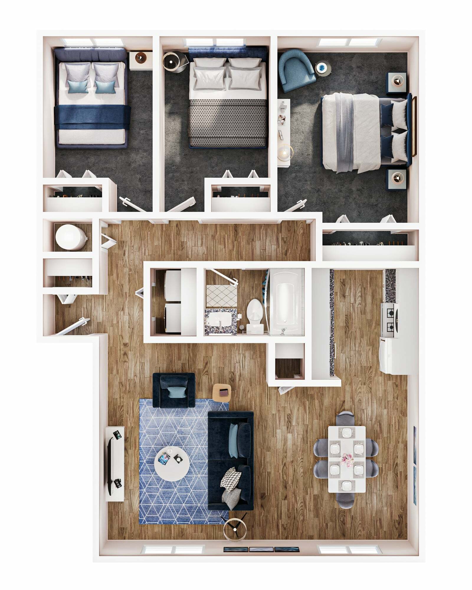 3BR/1BA - C1