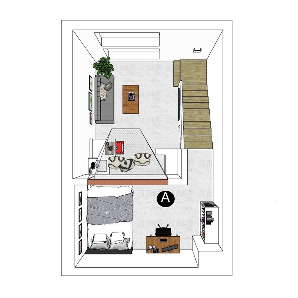 1BR/1BA - w/ Balcony