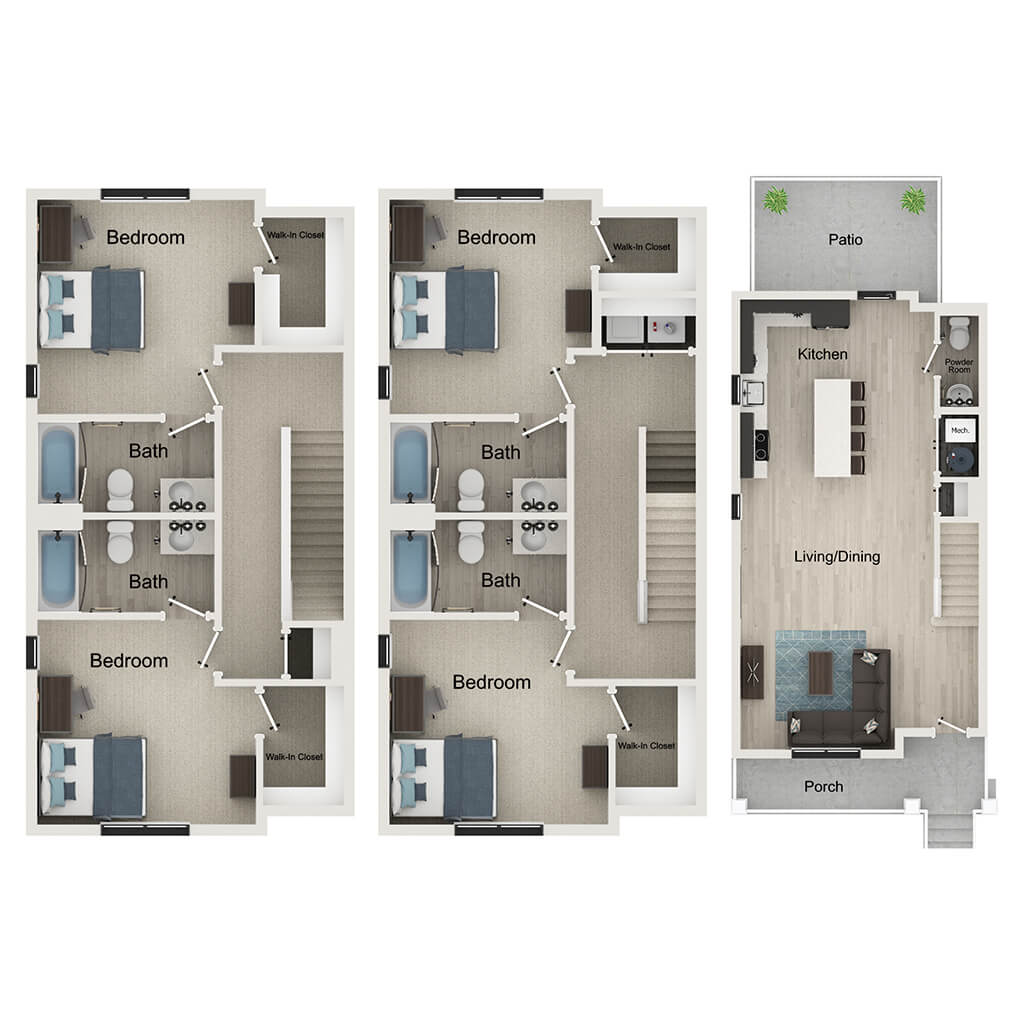 4BR/4.5BA - Sutherland C