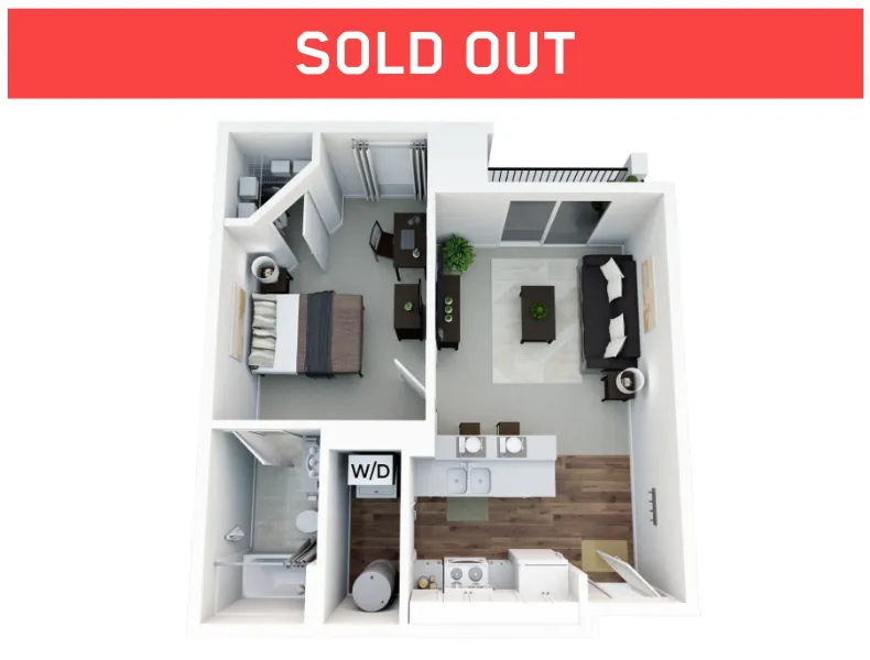 1 bedroom 1 bathroom