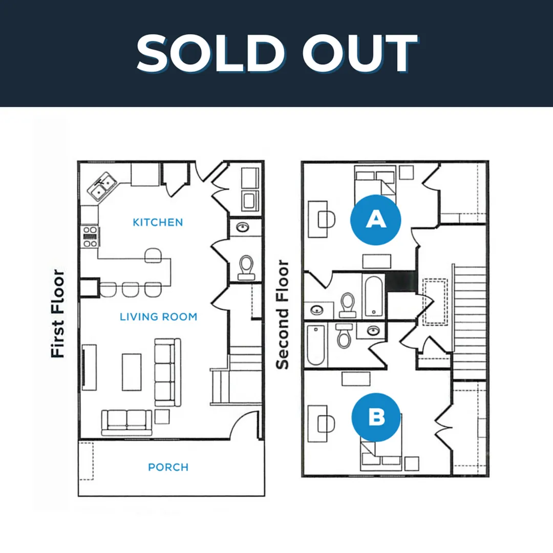 The Brazos - 2 Bed - 2.5 Bath