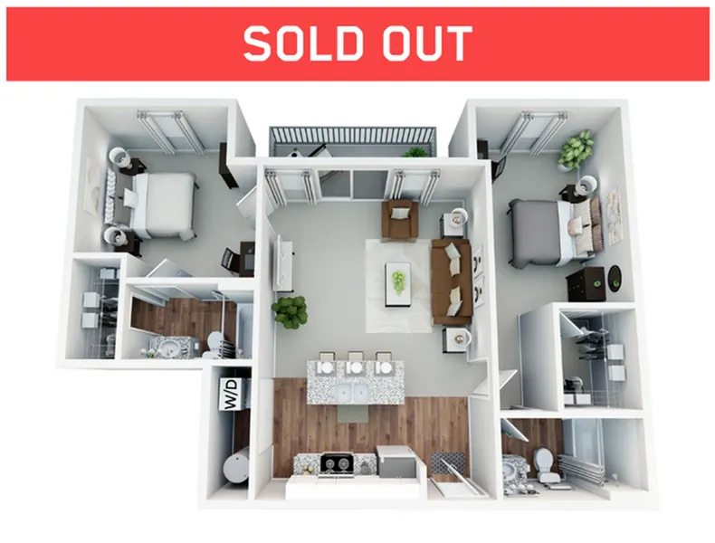 2 bedroom