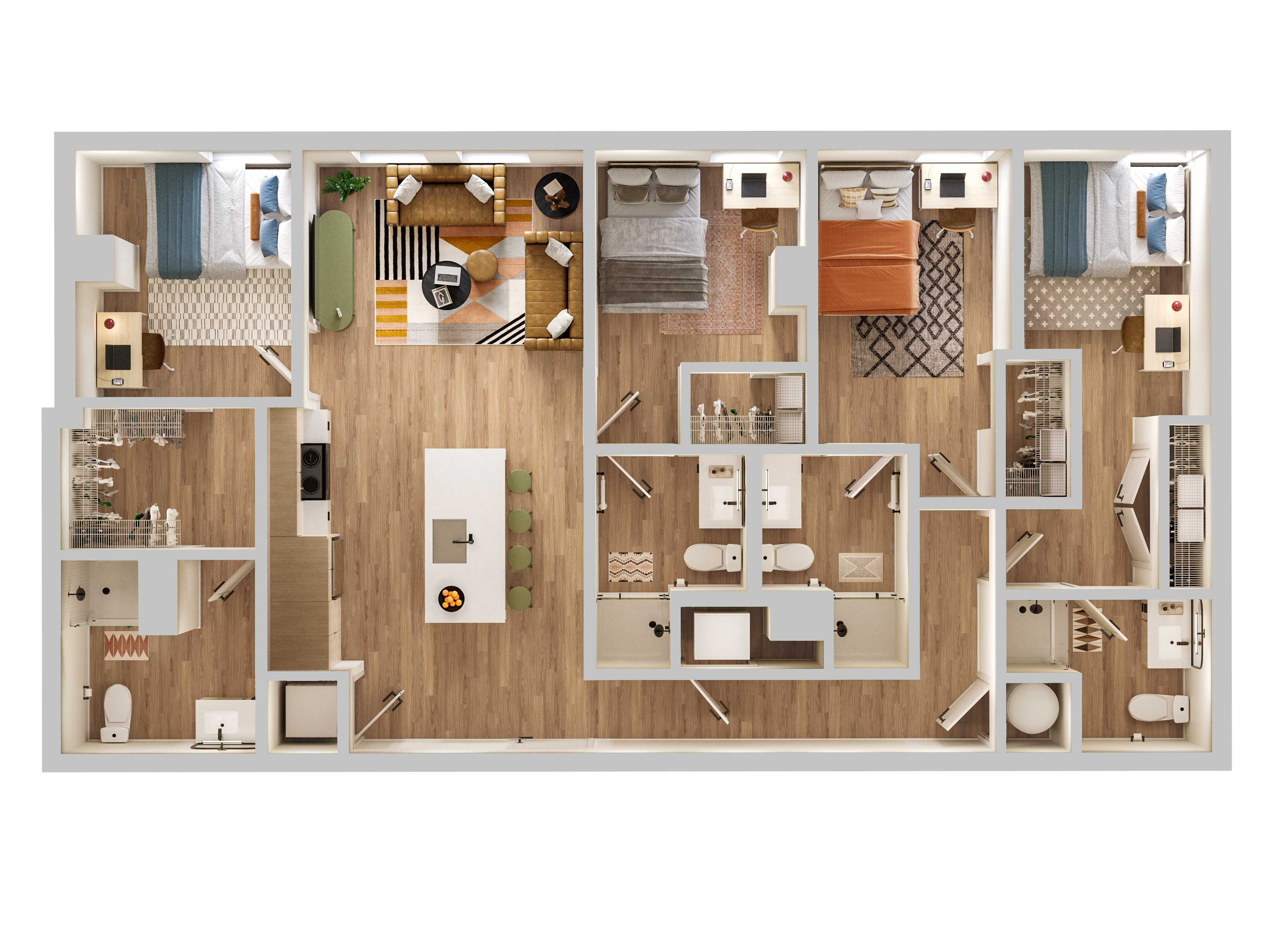 4 Bed 4 Bath - E3