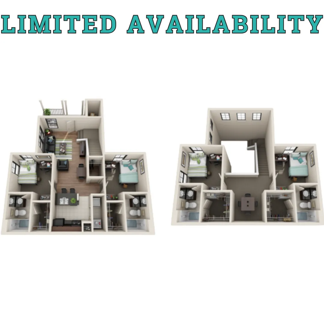 4x4 Townhouse Standard
