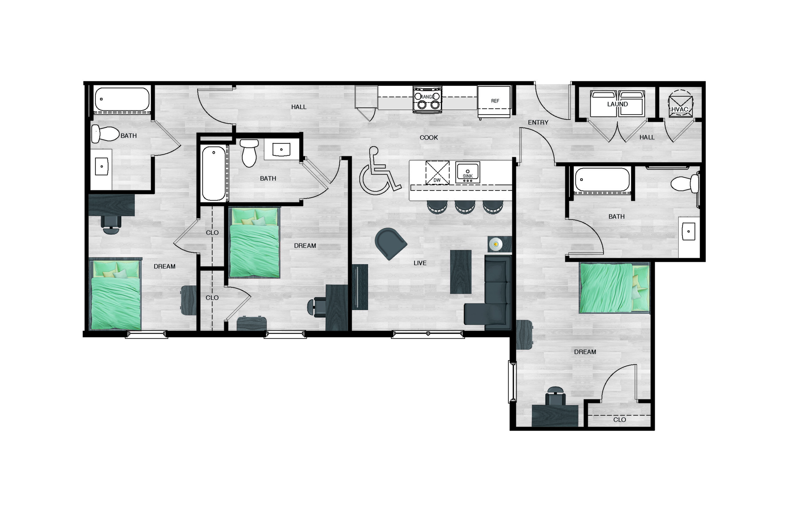 3BR/3BA - C2