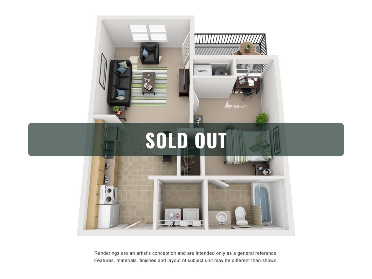 25 East 1BR Sold Out