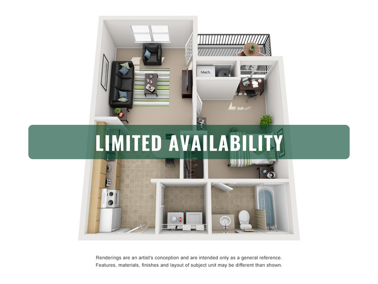 25 East - Apartment Floorplan