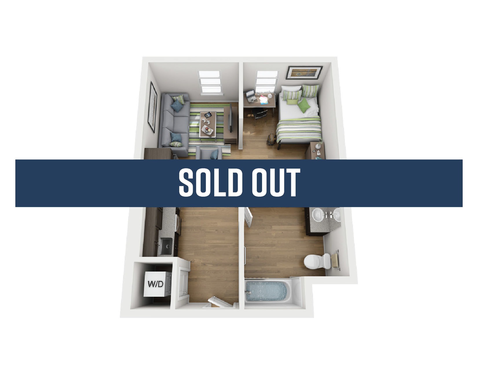 SOLD OUT - 1BR/1BA - MISSION