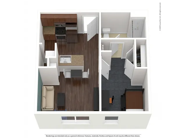 1BR/1BA - DLX1