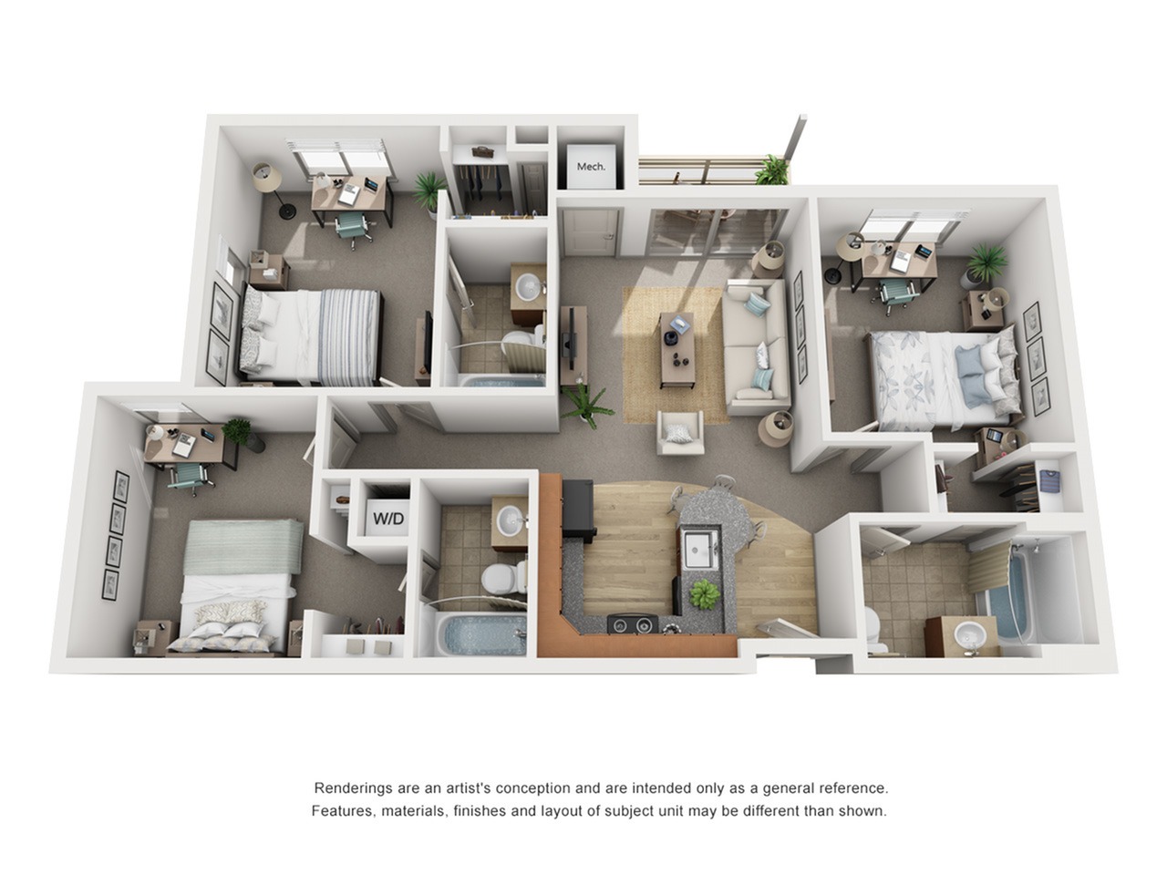 3BR/3BA - Lion Lakes Oval