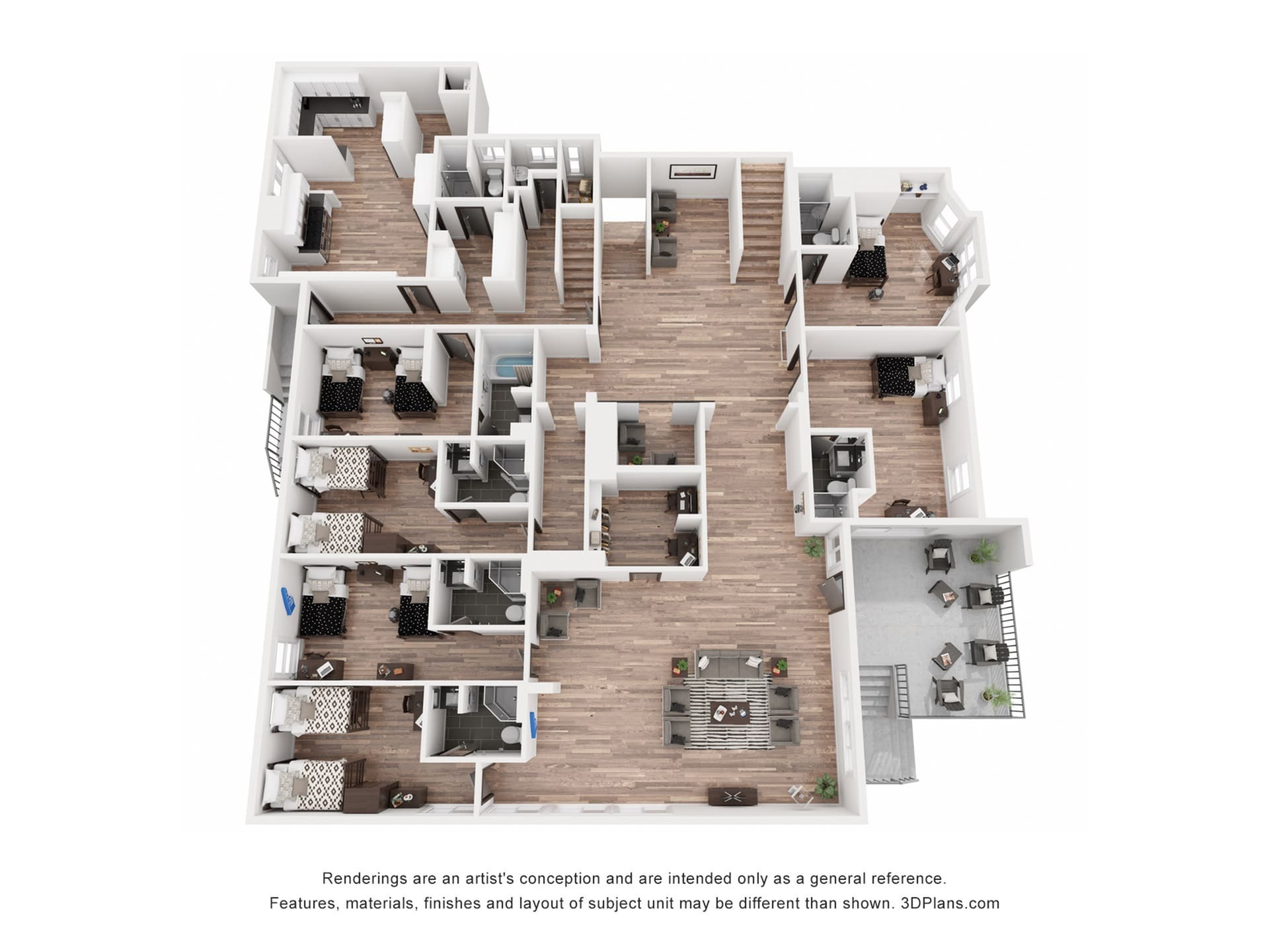 Main House Floor 1