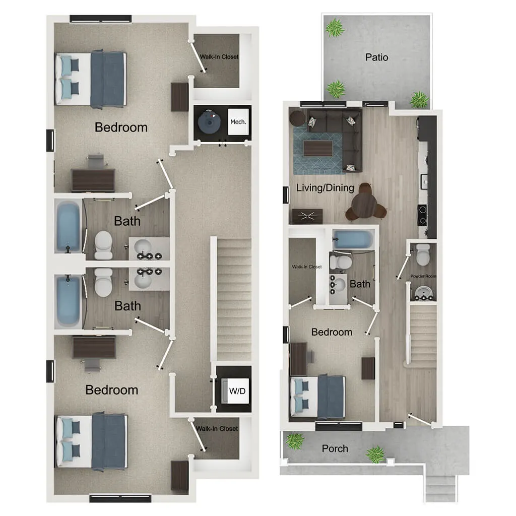 3BR/3.5BA - Appleton - T2
