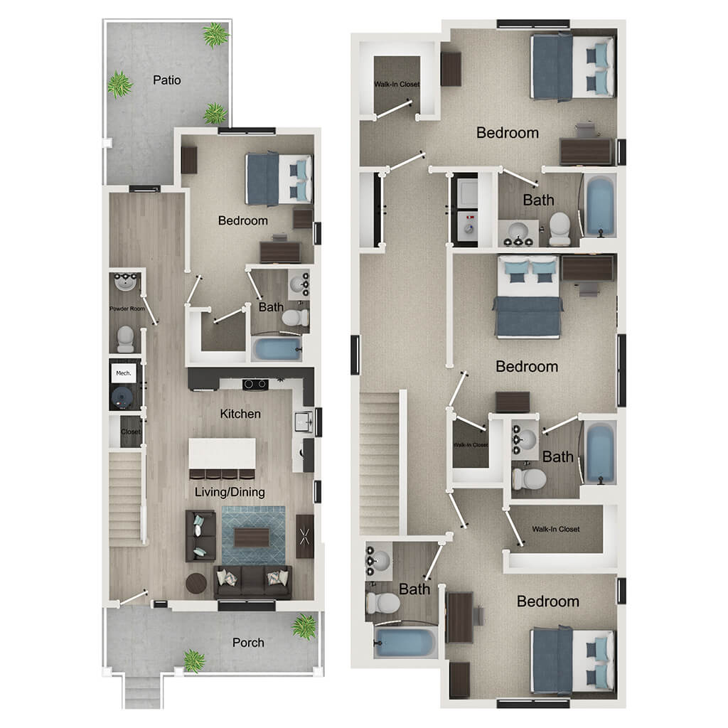4BR/4.5BA - Heath - T4