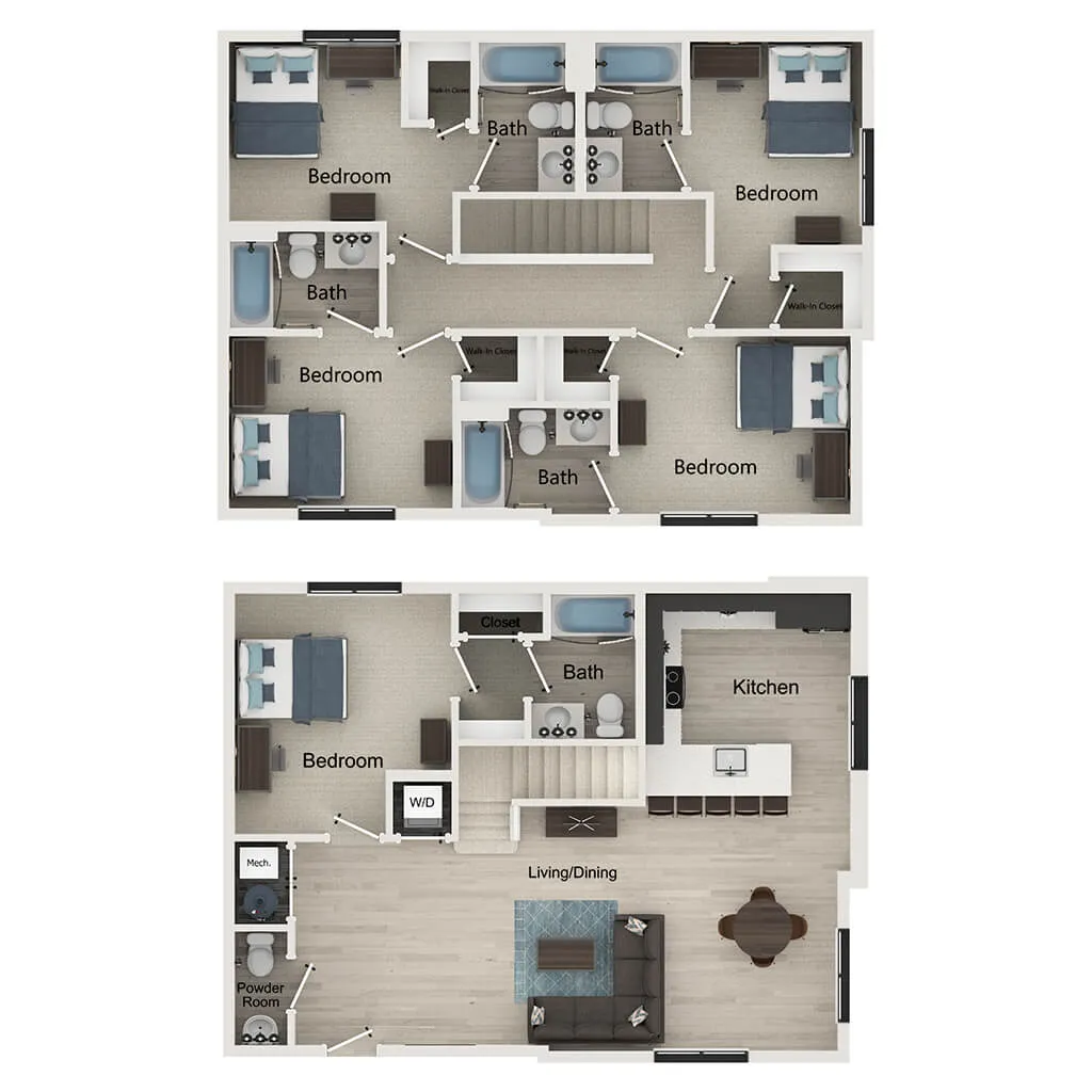 5BR/5.5BA - Garfield B - T6