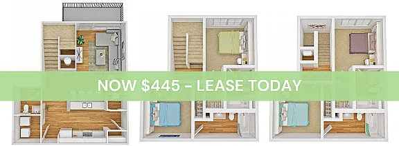 4x4 Townhome A