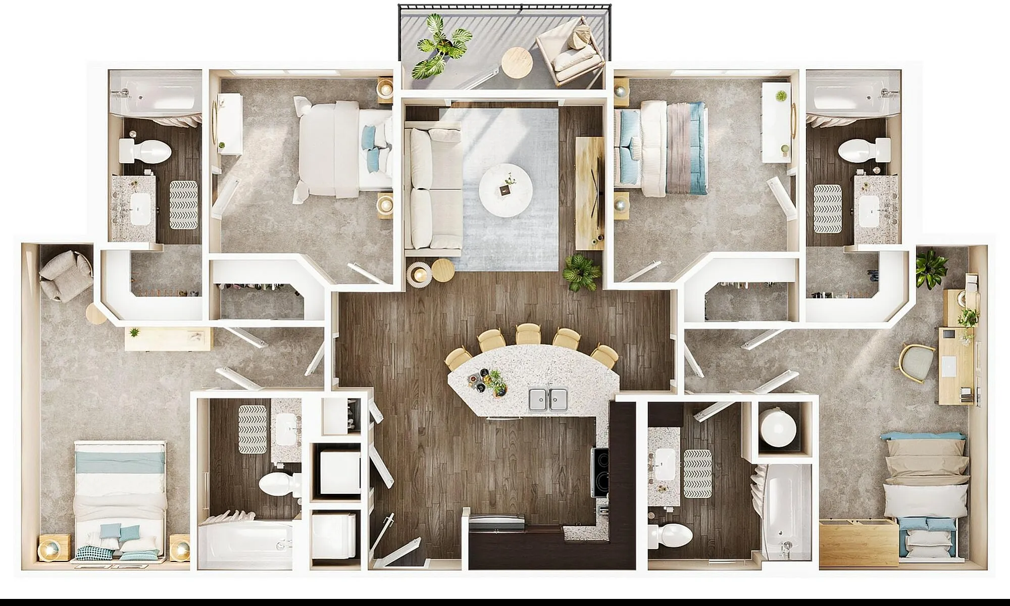 2BR/4BA- B3