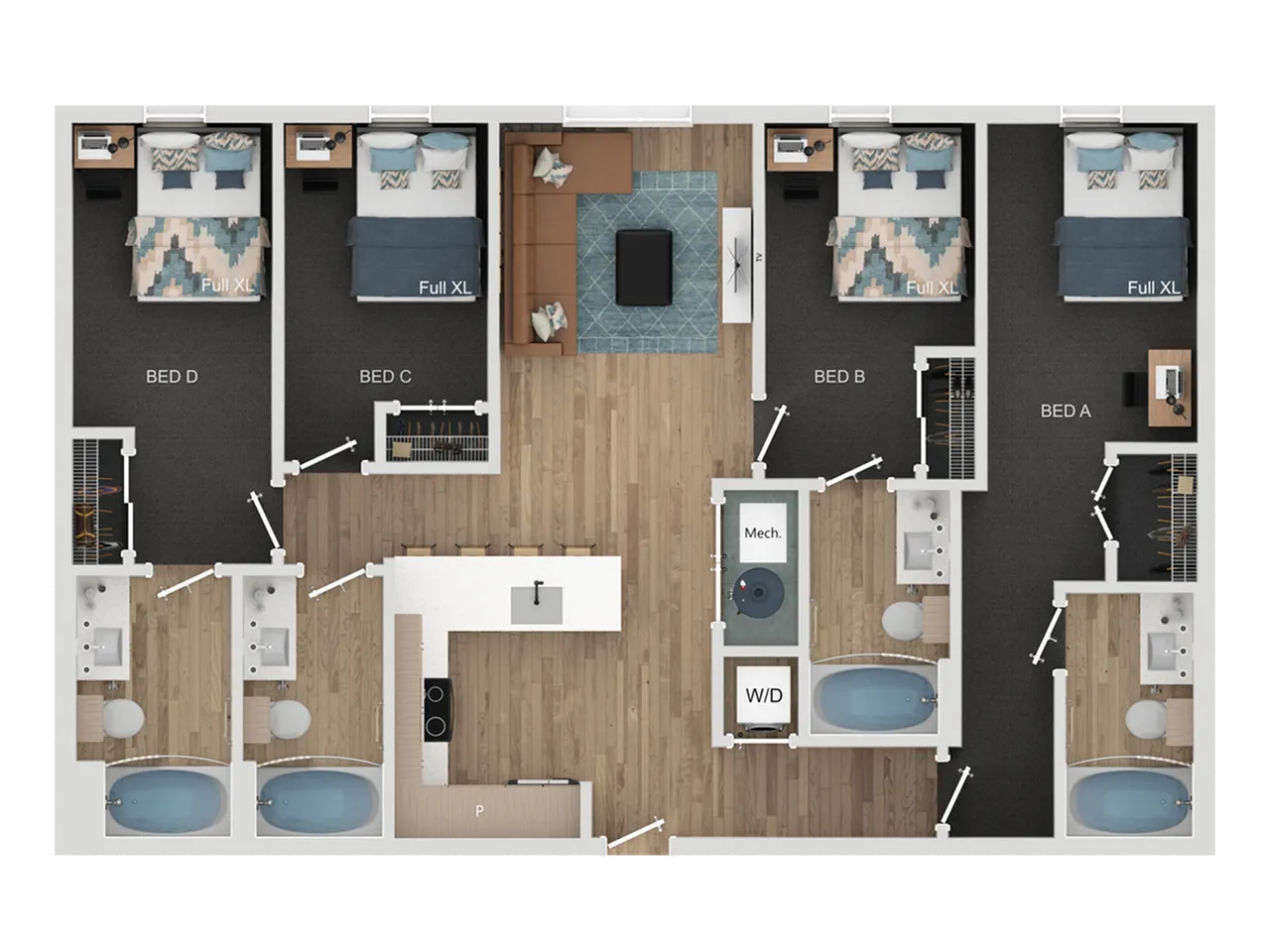 4BR/4BA - D2