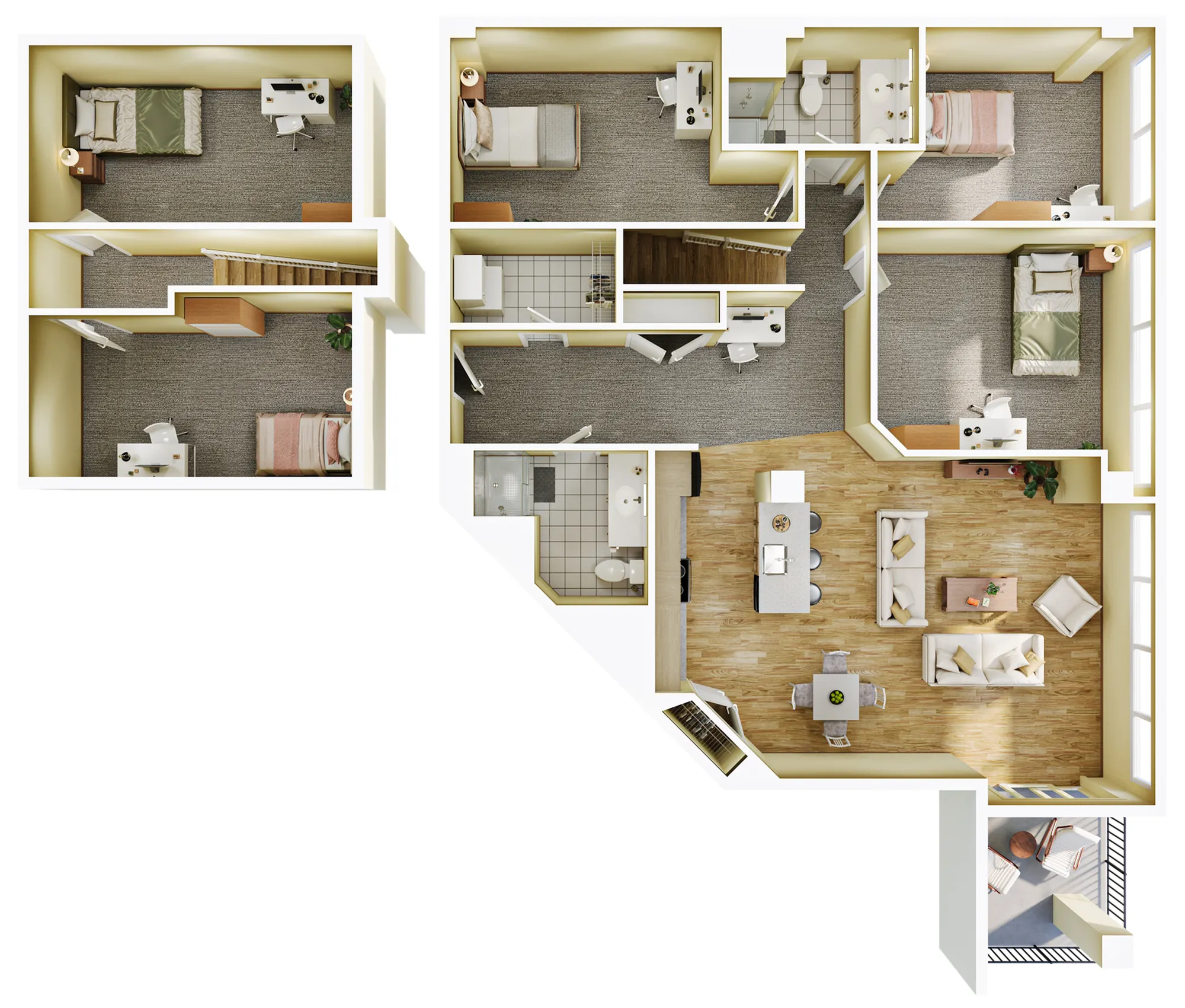 5BR/2BA -D1