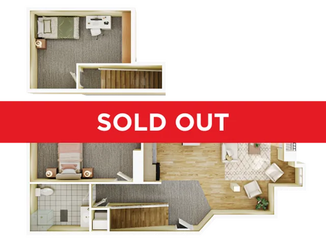 2BR/1BA - B6 Sold Out