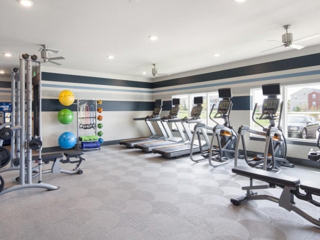 24-Hour Health and Fitness Room