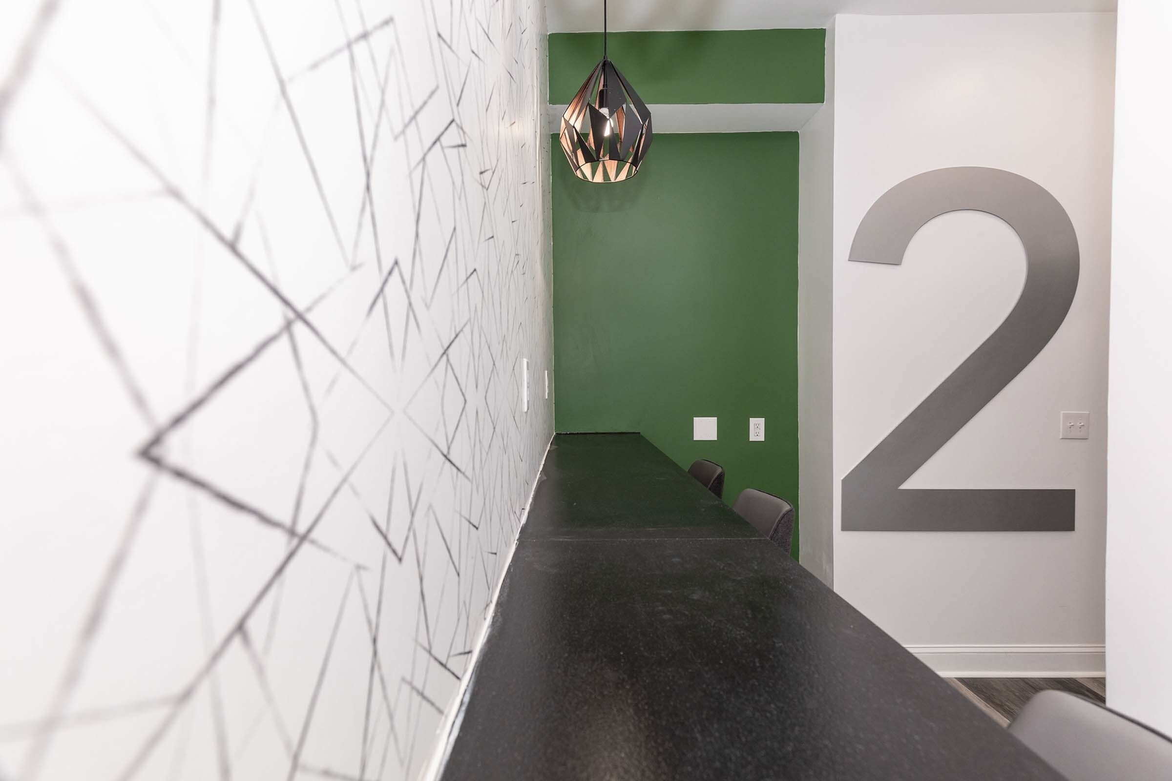 Private study spaces
