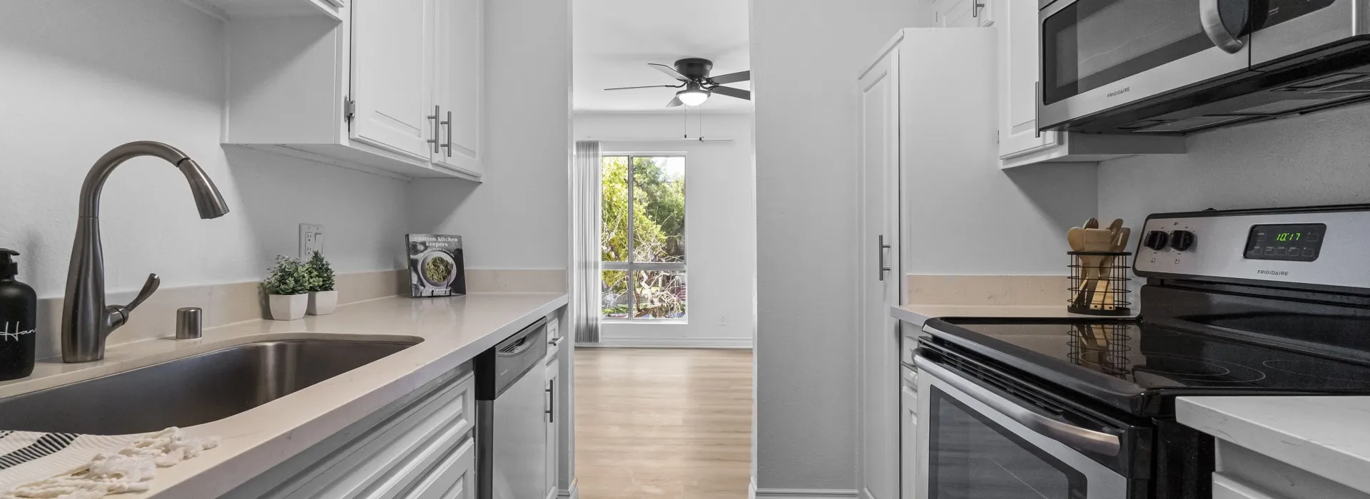 600 Olive Kitchen and Living Room