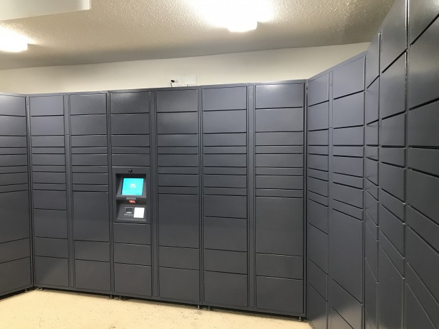 Exclusive Package Lockers / Amazon Hub Room