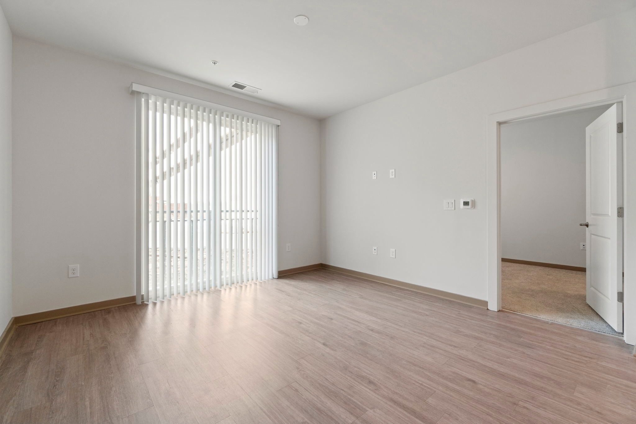Livingroom with juliet balcony