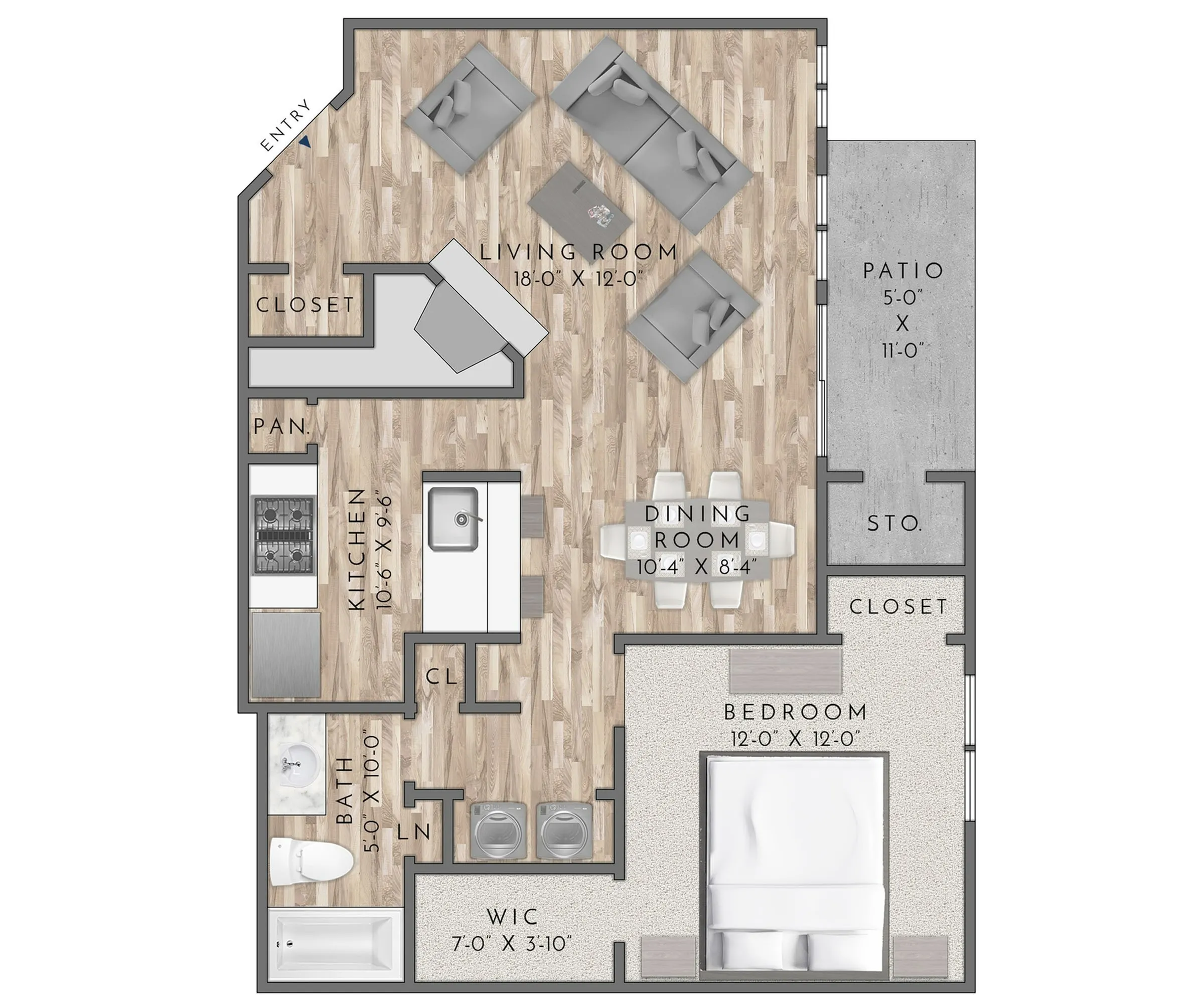 A4 1X1 819 sqft
