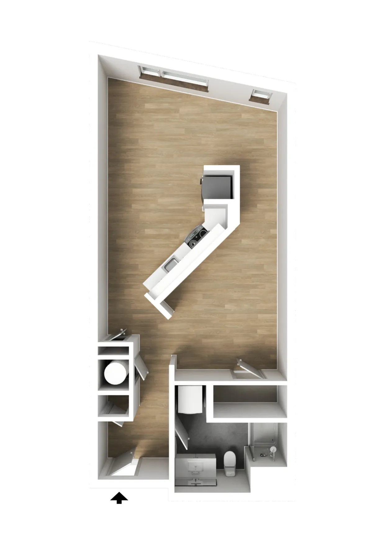 Jr. 1 Bedroom Type A
