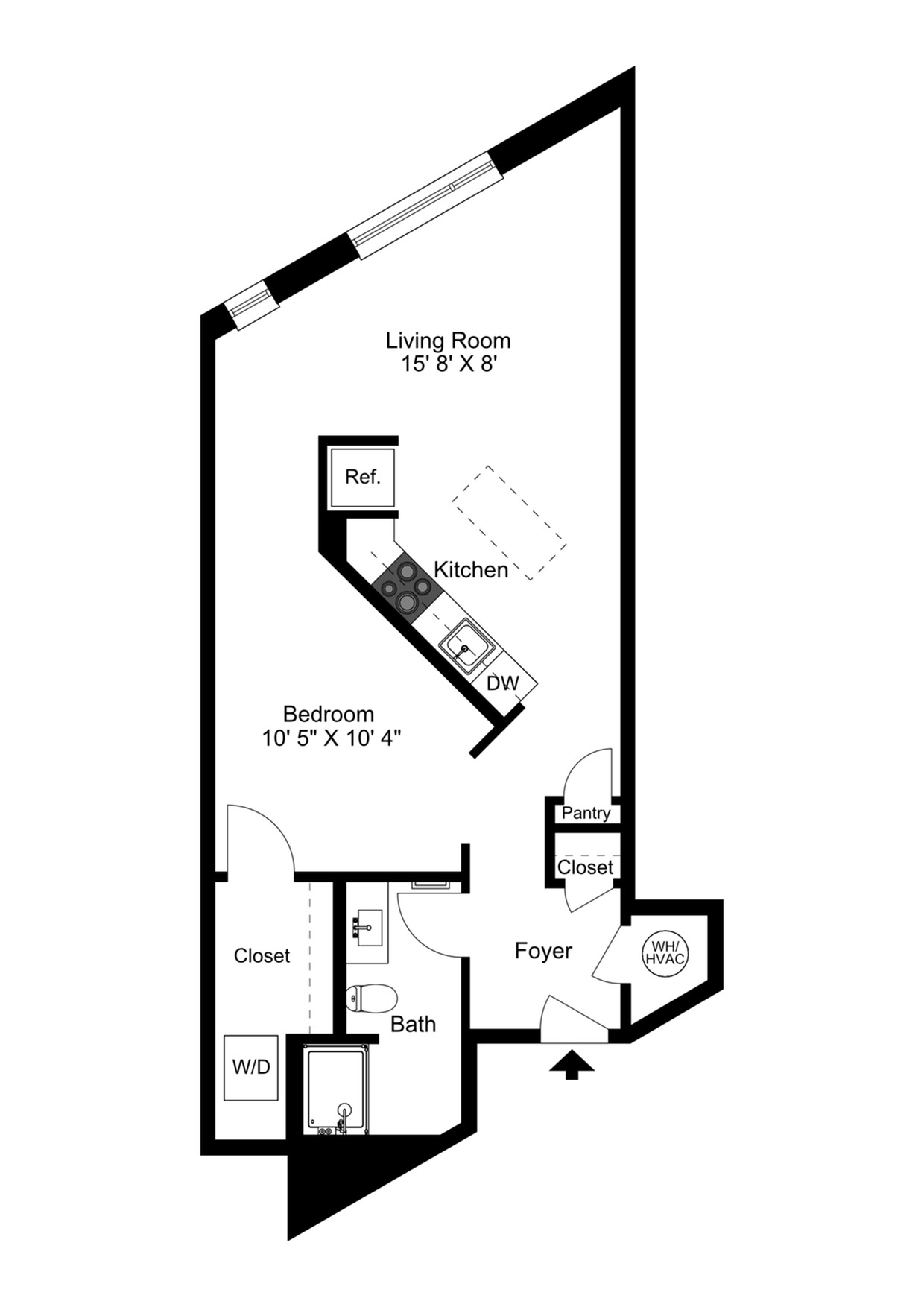 Jr. 1 Bedroom Type C