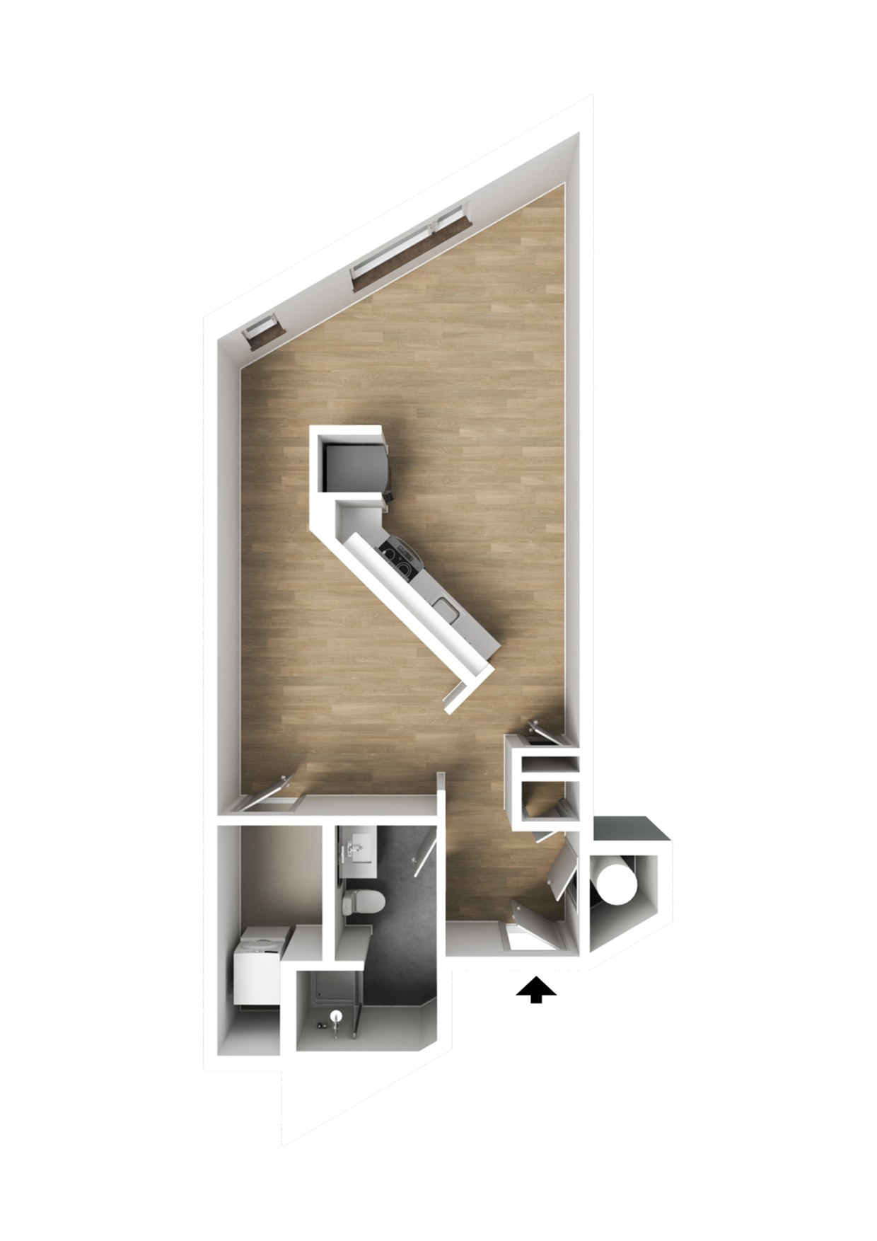Jr. 1 Bedroom Type C