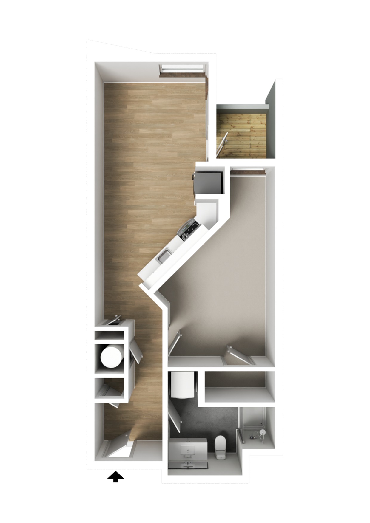 1 Bedroom Type A